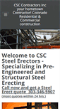 Mobile Screenshot of csccontractors.com